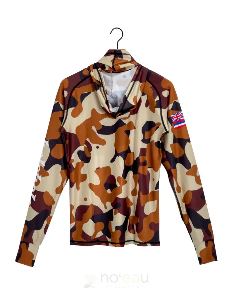 NOEAU - Camo Fishing Hoodie MEN’S CLOTHING