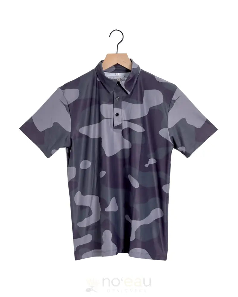 NOEAU - Camo Polo Green / XXS MEN’S CLOTHING