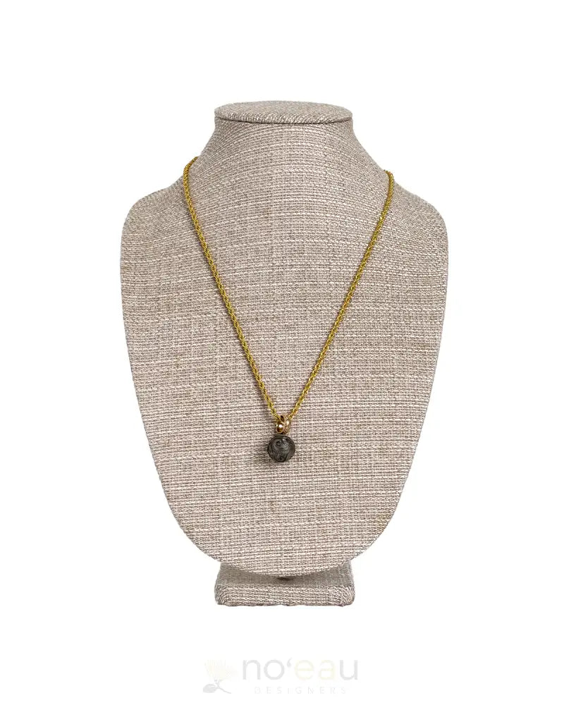 Noeau - Carved Tahitian Pearl On 14K Gold-Filled 3Mm Rope Chain Necklace Jewelry