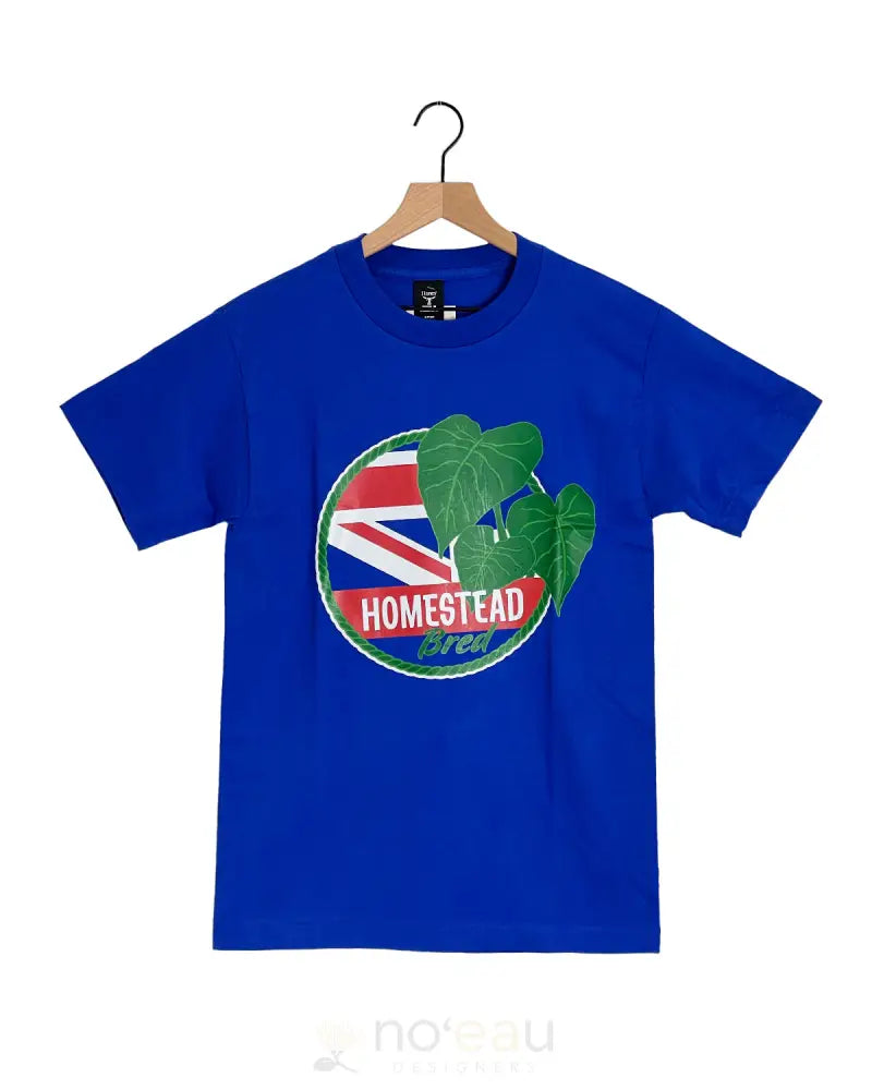 NOEAU DESIGNERS - "Homestead Bred" Blue T-Shirts - Noʻeau Designers