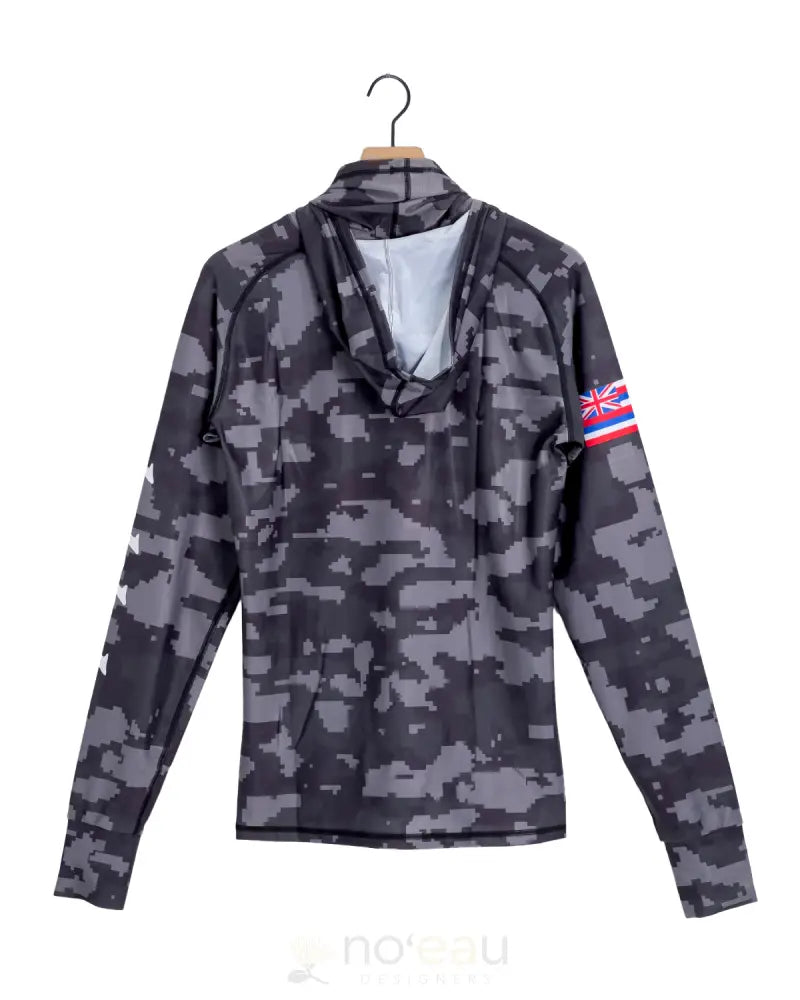 NOEAU - Digital Camo Fishing Hoodie MEN’S CLOTHING