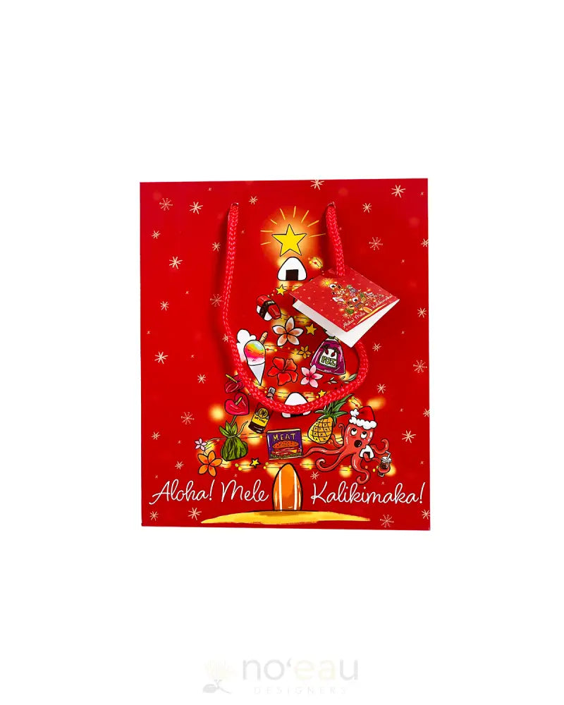 NOEAU - Eke Kalikimaka Medium / Mea Ai Tree / Red ACCESSORIES