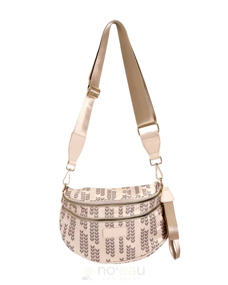 NOEAU - Iʻa Bum Bag Cream & Ash ACCESSORIES