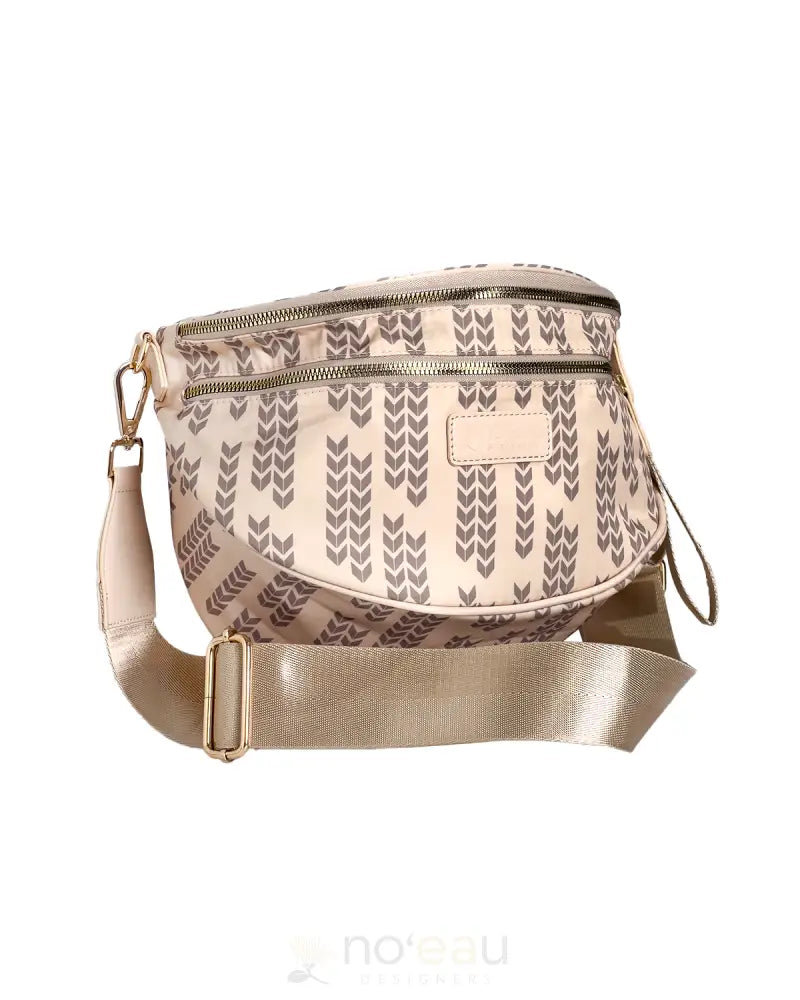 NOEAU - Iʻa Bum Bag Cream & Ash ACCESSORIES