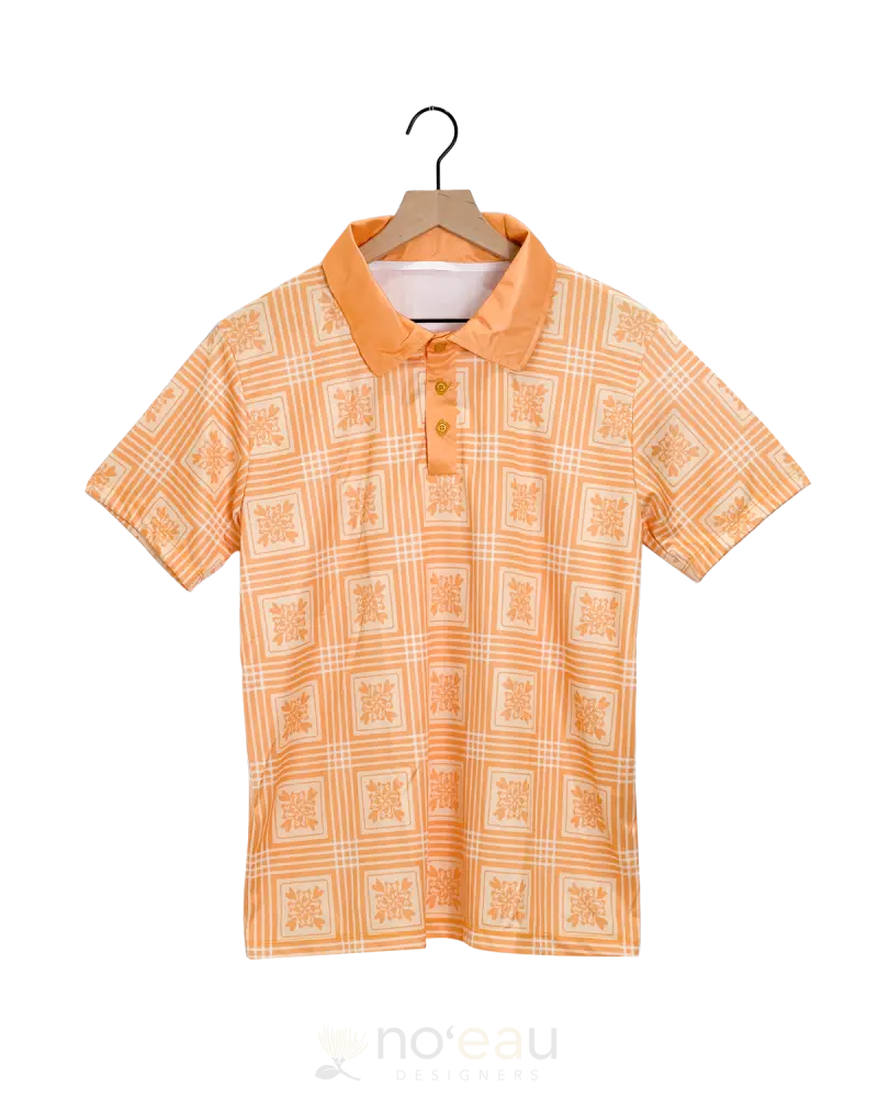 Noeau - Kalo Quilt Palaka Polo Men’s Clothing