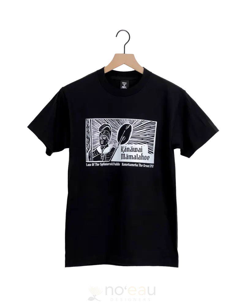 Noeau - Kanawai Mamalahoe Black T-Shirt Men’s Clothing