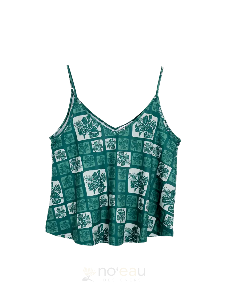 Noeau - Koʻoloaʻula Tank Top Green / Small Women’s Clothing