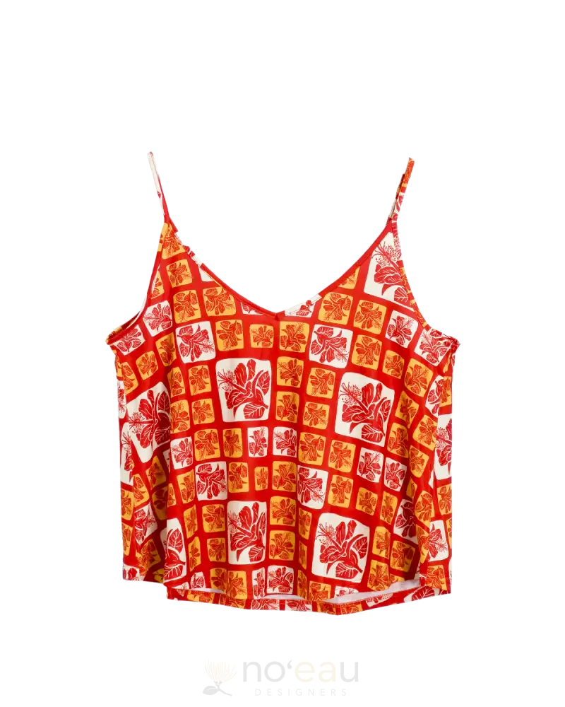 Noeau - Koʻoloaʻula Tank Top Red / Small Women’s Clothing