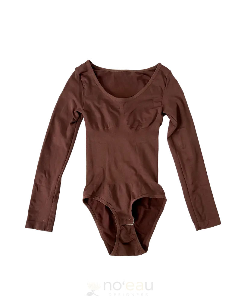 Noeau - Longsleeve Brief Bodysuits Mocha / Small Women’s Clothing