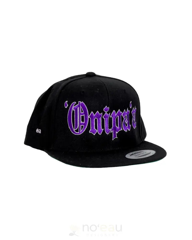 Noeau - Onipaʻa Snapback Black/Purple/Lavender Accessories