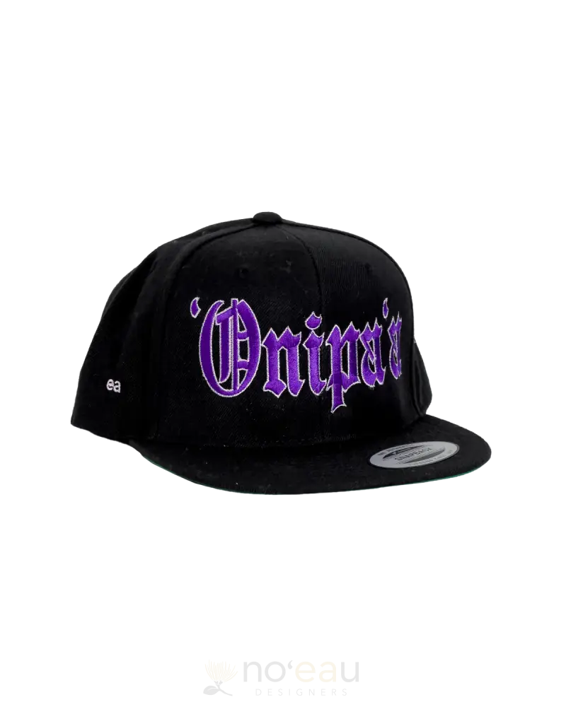 Noeau - Onipaʻa Snapback Black/Purple/Lavender Accessories