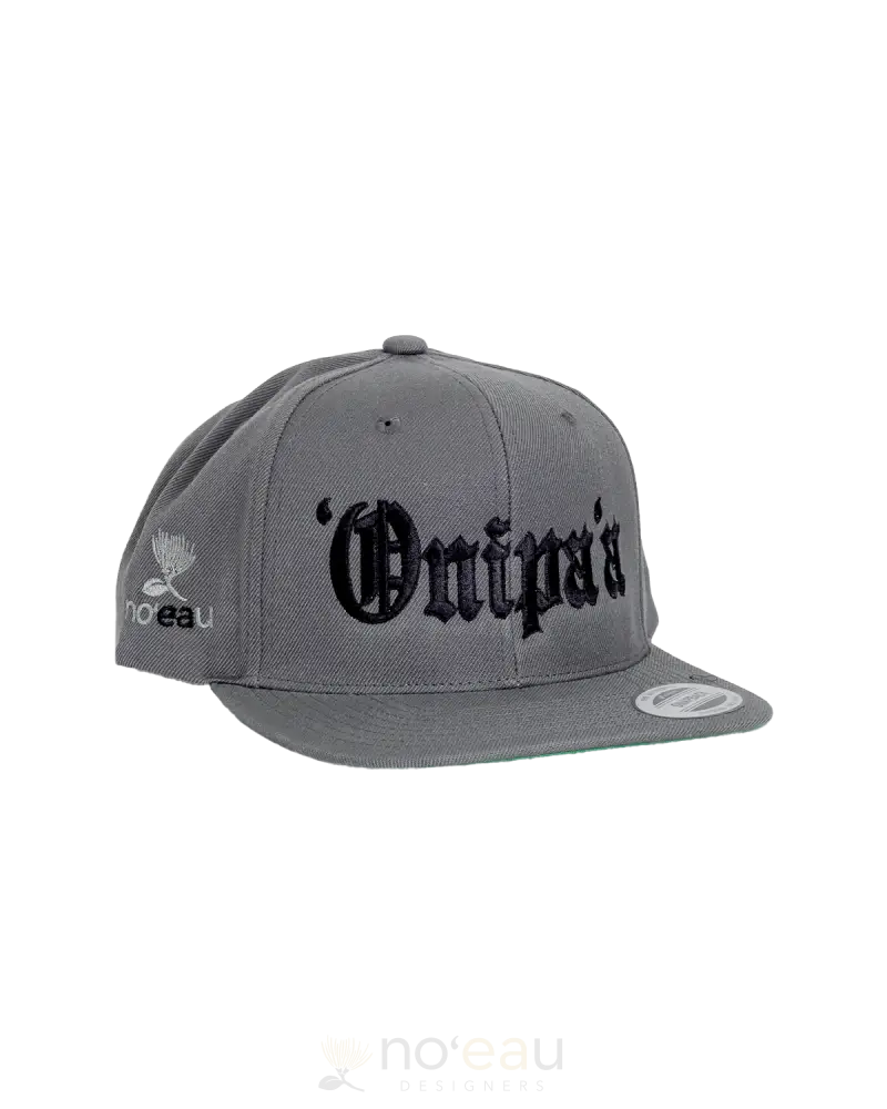 Noeau - Onipaʻa Snapback Gray/Black/Black Accessories