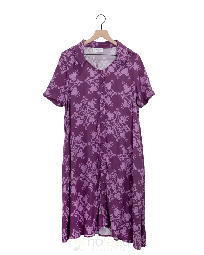 Noeau - Puakalaunu Lydia Purple Dress Women’s Clothing