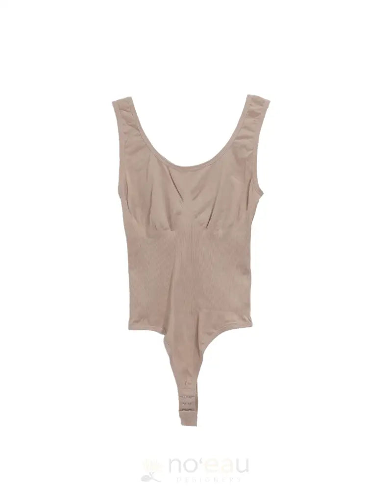 Noeau - Tank Top Thong Bodysuits Small / Cream Women’s Clothing