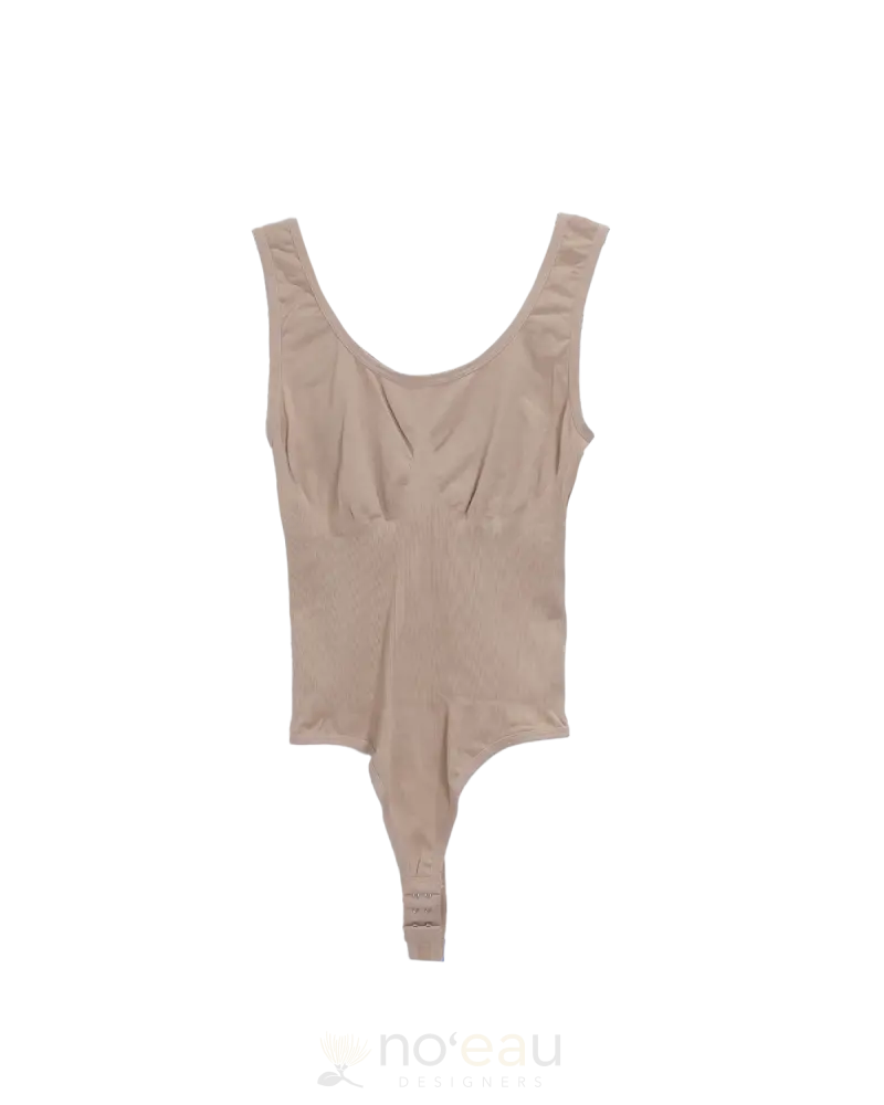 Noeau - Tank Top Thong Bodysuits Small / Cream Women’s Clothing