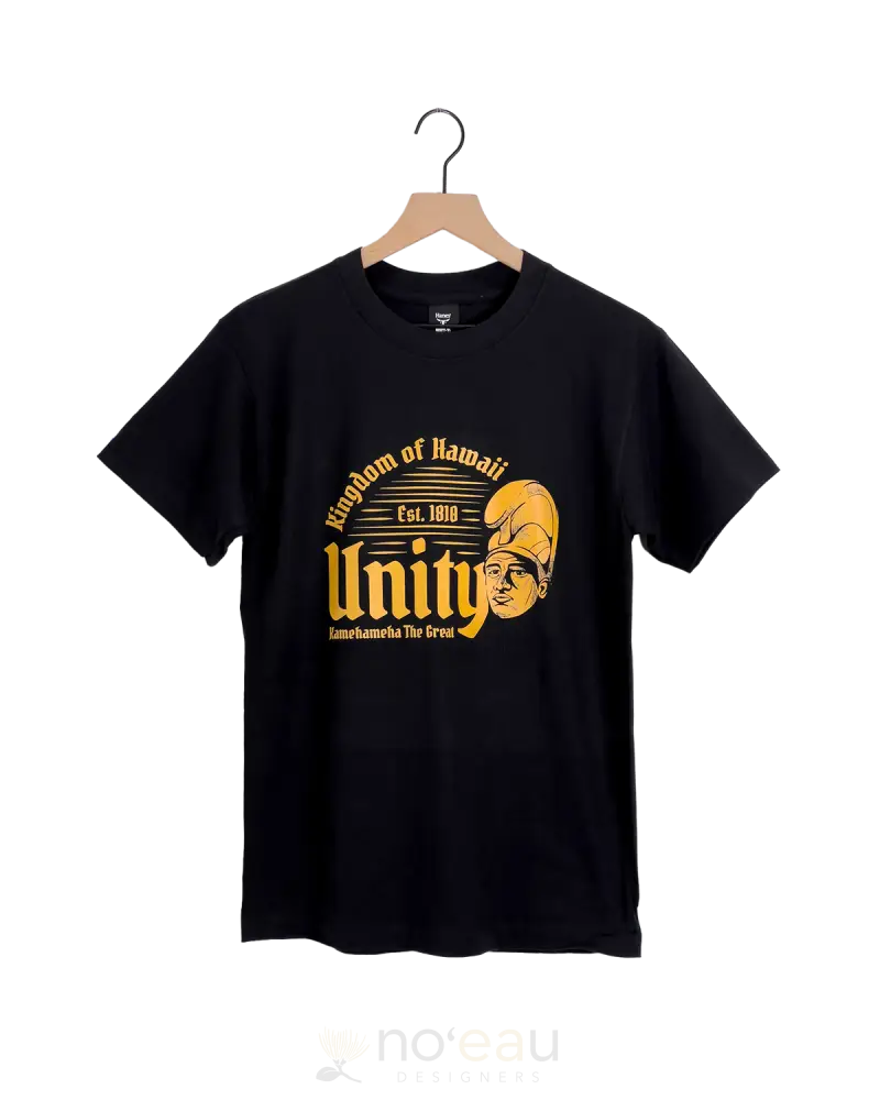 Noeau - Unity Kamehameha T-Shirt Black + Gold / Small Men’s Clothing