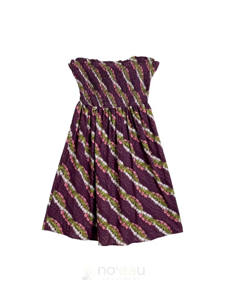 NOEAU - Violet Leialoha Tube Top Dress WOMEN’S CLOTHING