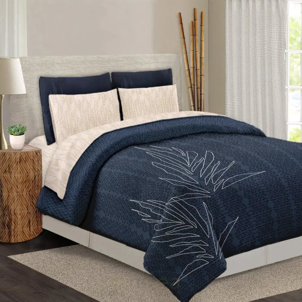 NOHO HOME - Hoʻo Hiamoe Reversible Comforter - Noʻeau Designers