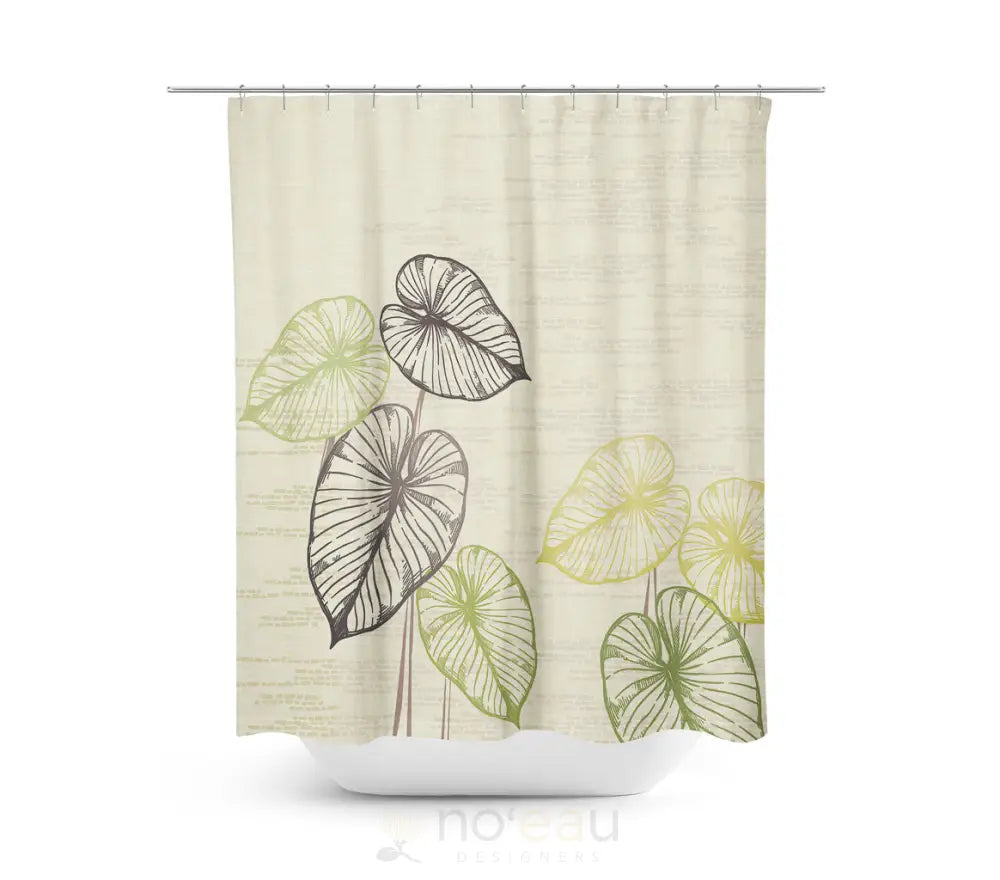NOHO HOME - Loʻi Shower Curtain - Noʻeau Designers