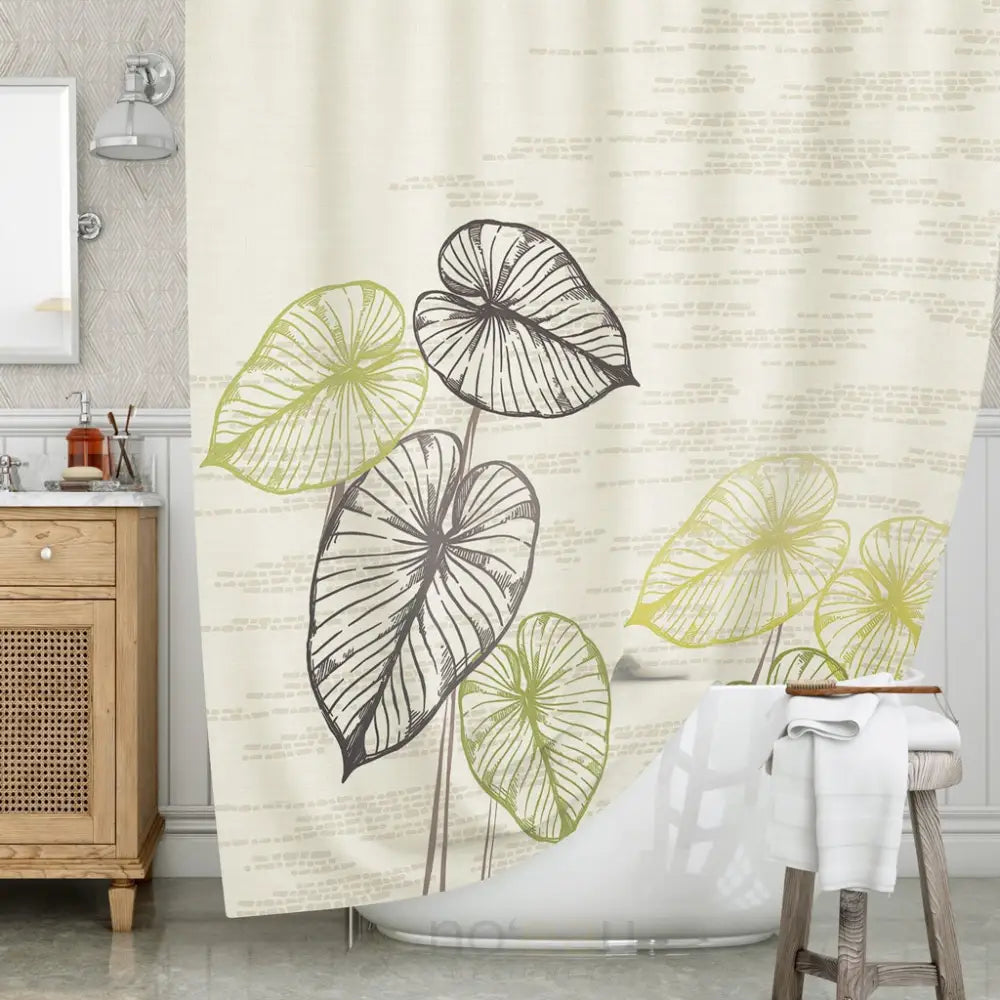 NOHO HOME - Loʻi Shower Curtain - Noʻeau Designers