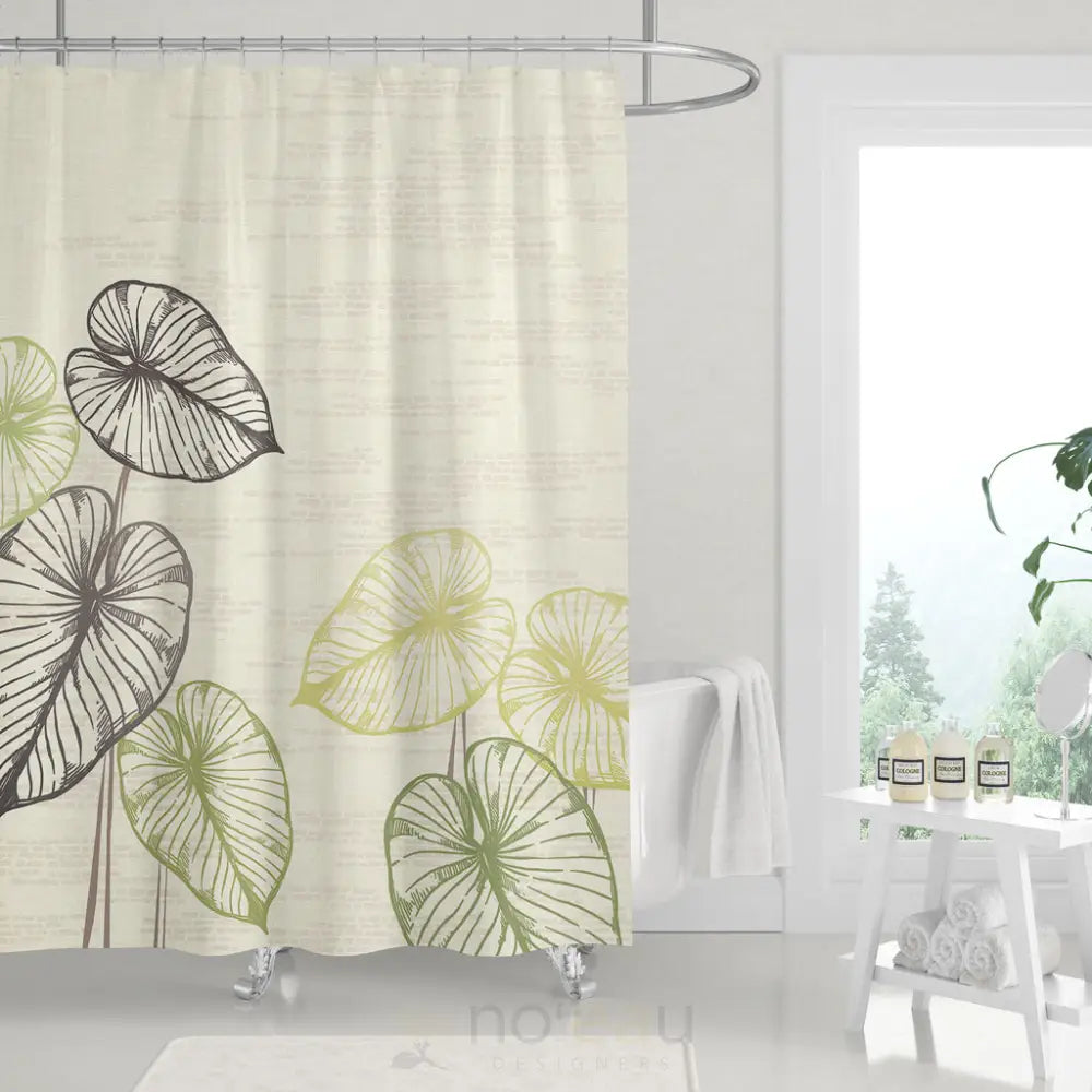 NOHO HOME - Loʻi Shower Curtain - Noʻeau Designers