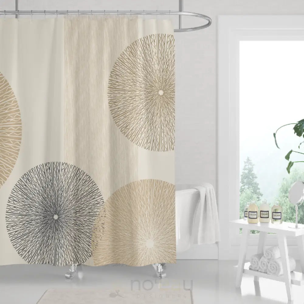 NOHO HOME - Maluhia Shower Curtain - Noʻeau Designers