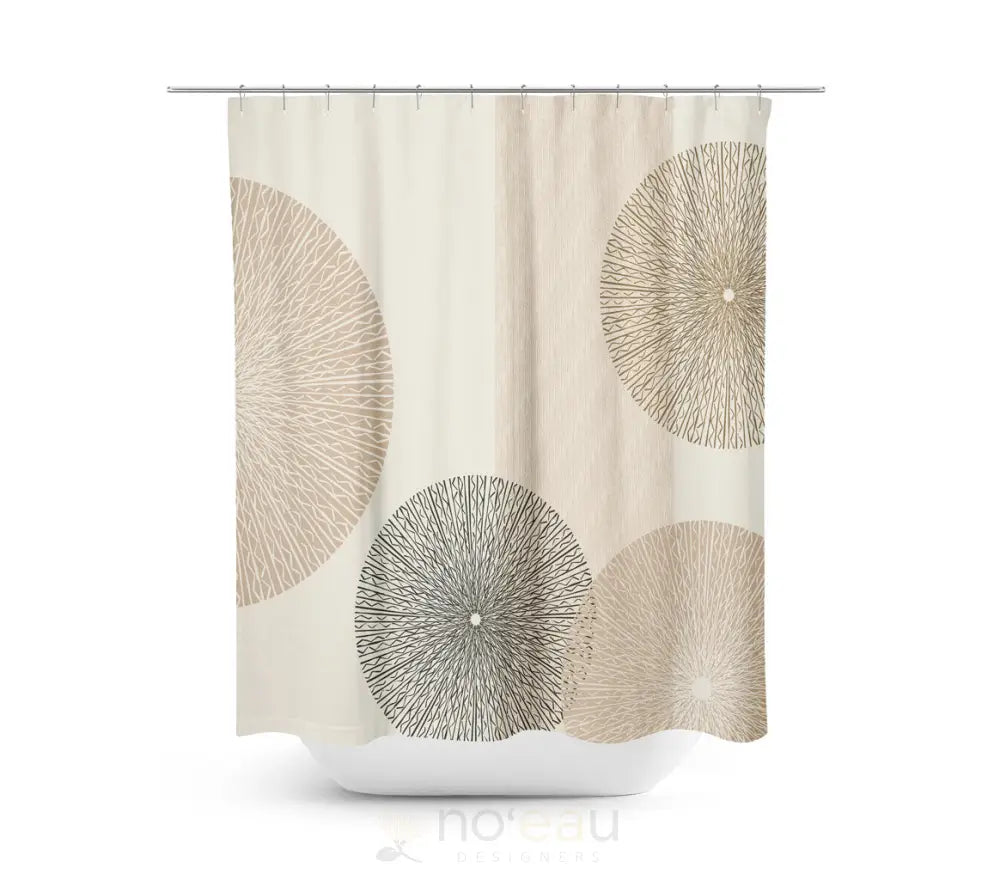 NOHO HOME - Maluhia Shower Curtain - Noʻeau Designers