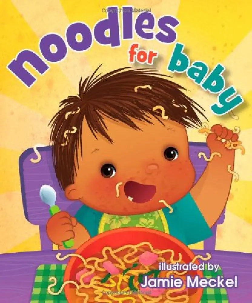 Noodles For Baby Board Book - Noʻeau Designers