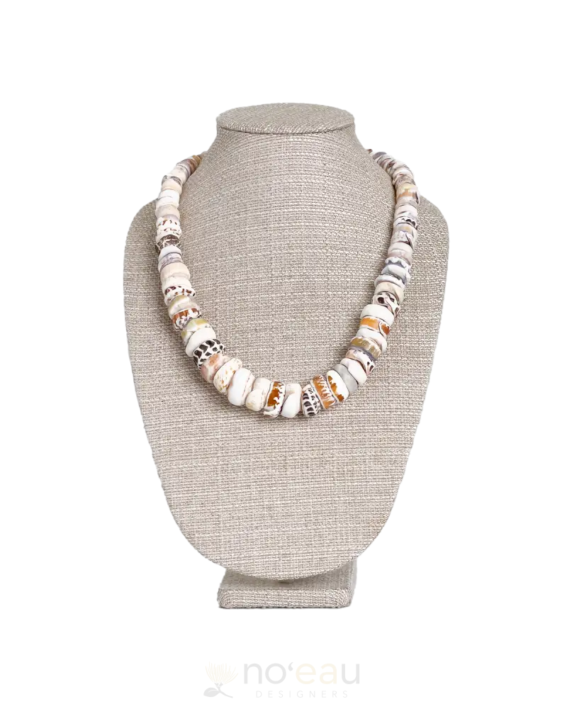 Papa Kine Things - Multi-Color Puka Shell Necklace 24’ Hawaiian Items