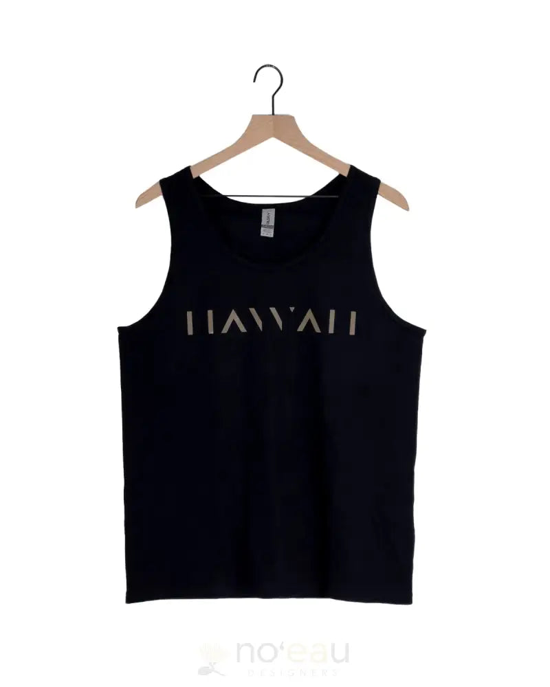 PIKO - 11AWA11 Origins Black/Beige Tank Top - Noʻeau Designers