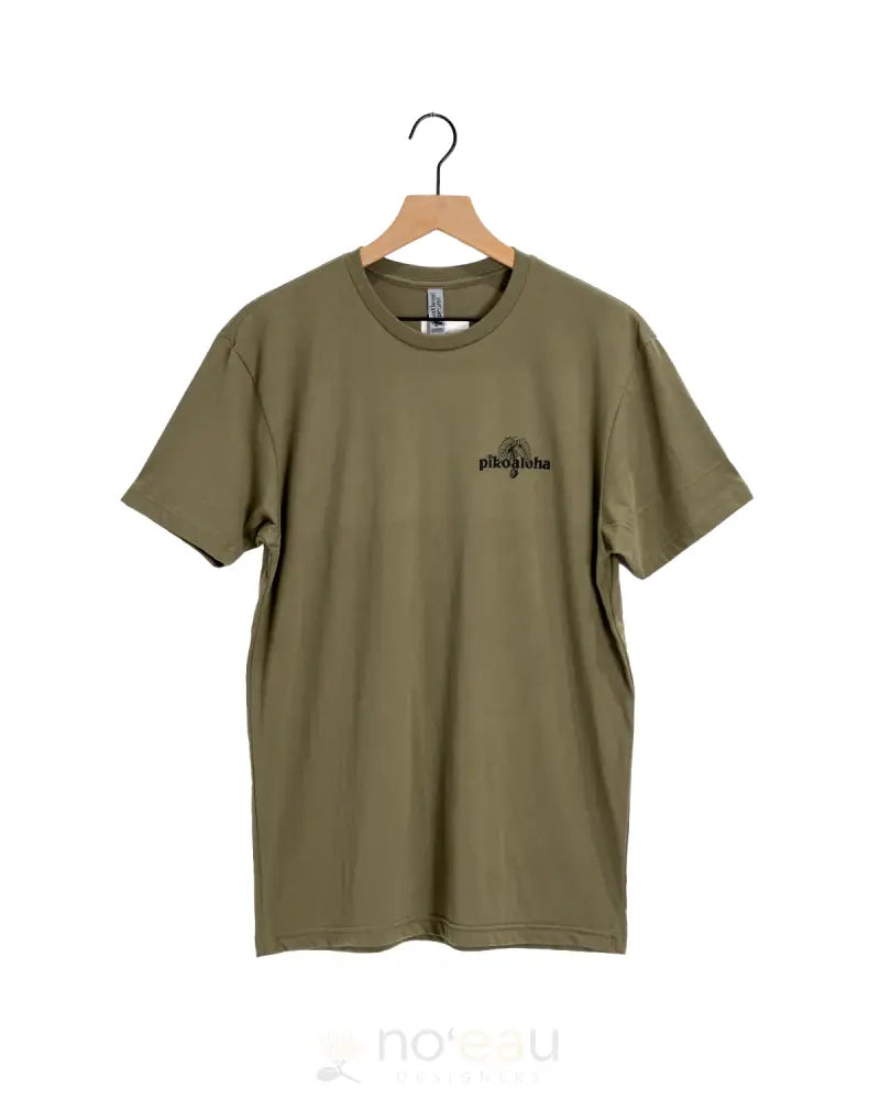 PIKO - Piko Aloha T-Shirt MILITARY GREEN / MEDIUM MEN’S CLOTHING
