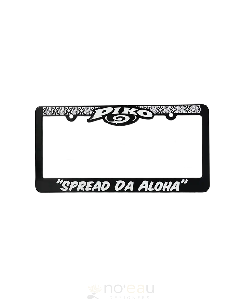 Piko - Assorted License Plate Cover Spread Da Aloha Accessories