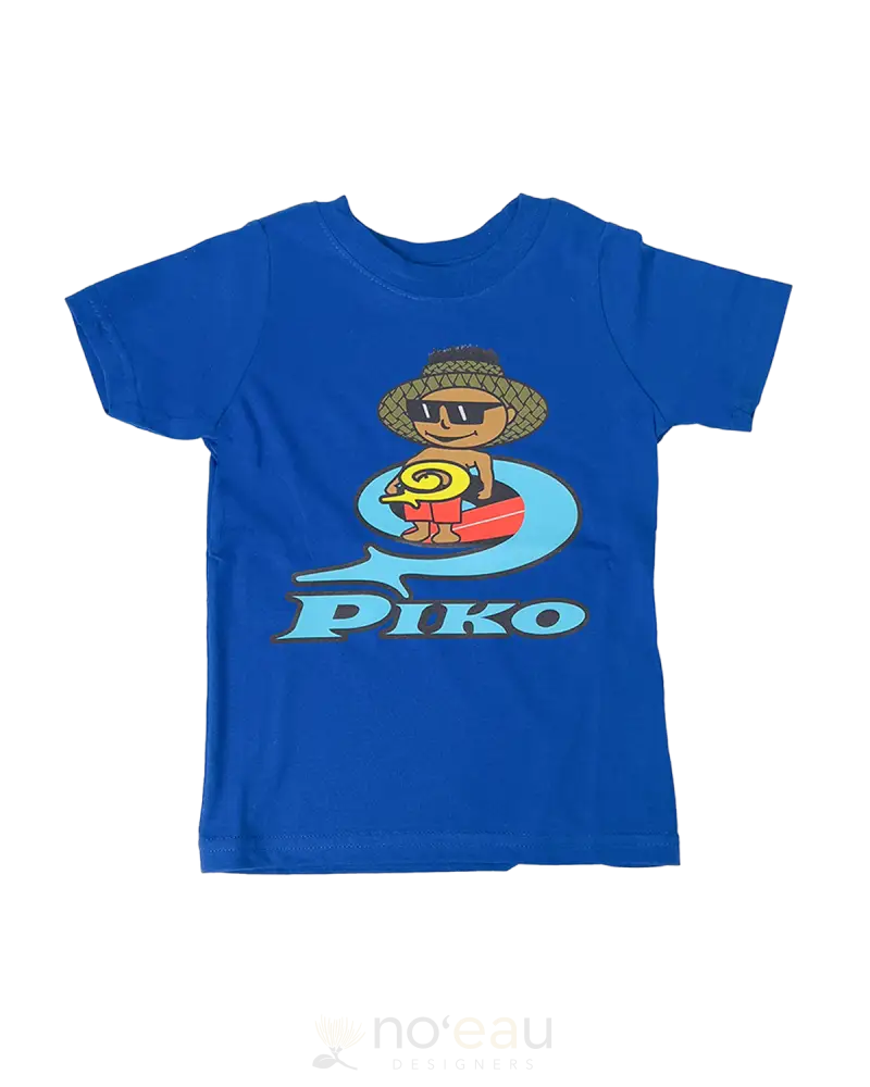 Piko - Assorted Surfa Keiki Tees Royal Blue / Size 2T Kids Clothing