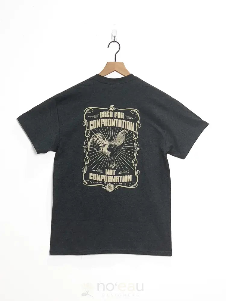 PIKO - Bloodline Confrontation Tee (CHARCOAL) - Noʻeau Designers