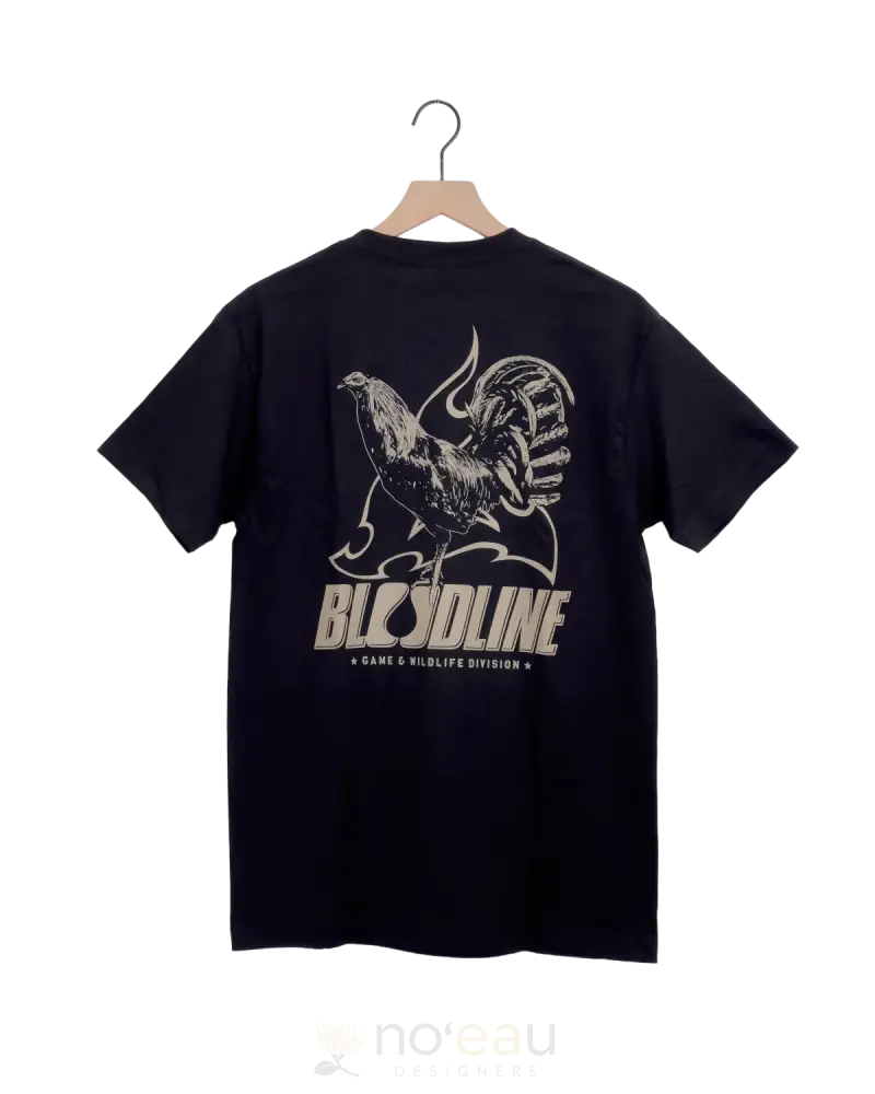 Piko - Bloodline Gamecock 24 Black T-Shirt Men’s Clothing