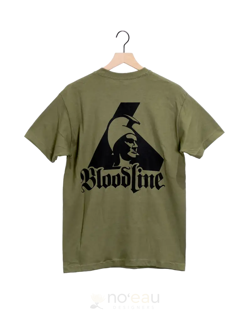 Piko - Bloodline Hawaiian Nation Military Green T-Shirt Men’s Clothing