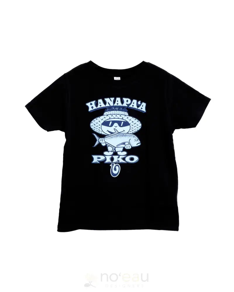 Piko - Hanapa’a Keiki Tees Black / 2T Kid’s Clothing