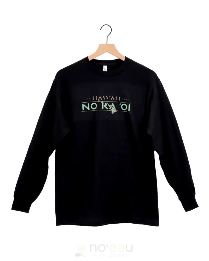Piko - No Ka ʻOi Long Sleeve Black / Medium Men’s Clothing