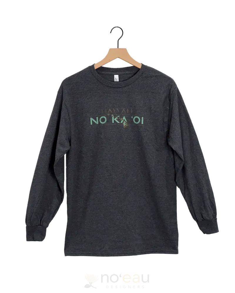 Piko - No Ka ʻOi Long Sleeve Charcol / Medium Men’s Clothing