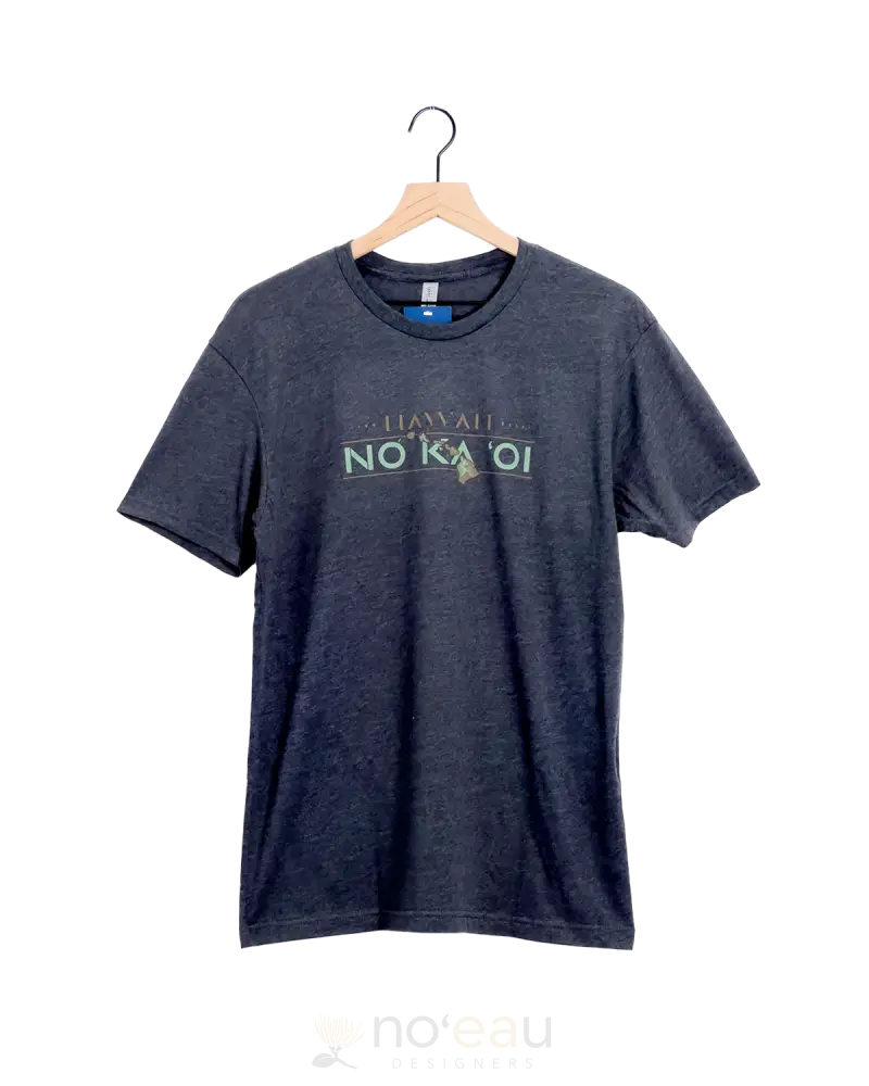 Piko - No Ka ʻOi Men’s T-Shirt Charcol / Medium Men’s Clothing