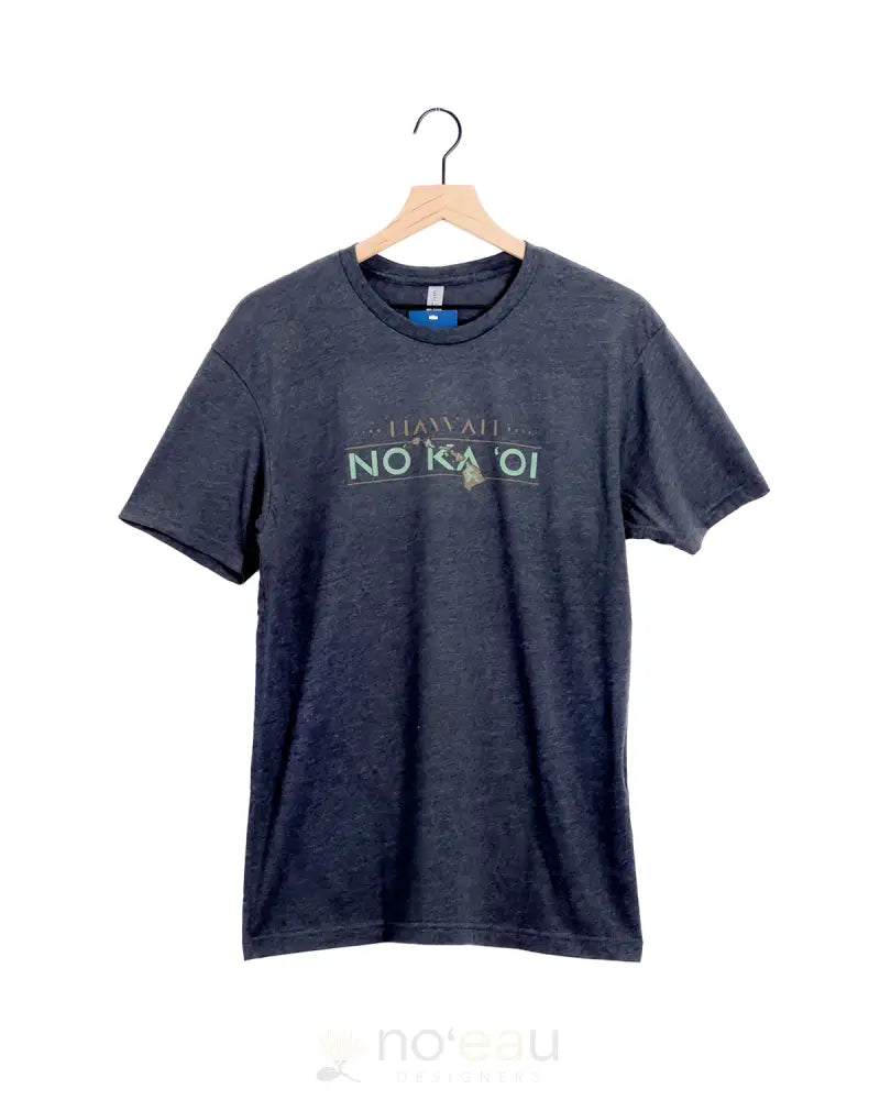 Piko - No Ka ʻOi Men’s T-Shirt Charcol / Medium Men’s Clothing