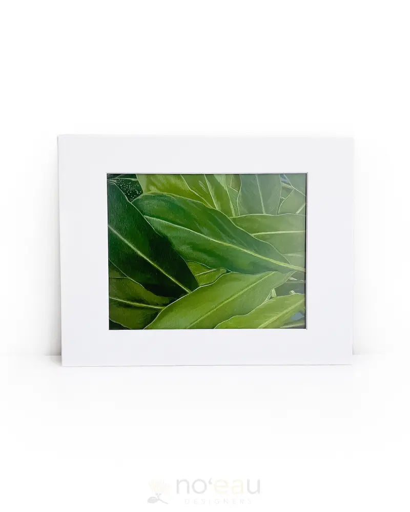 PIN3KI - Ti Leaf 8x10 Print - Noʻeau Designers