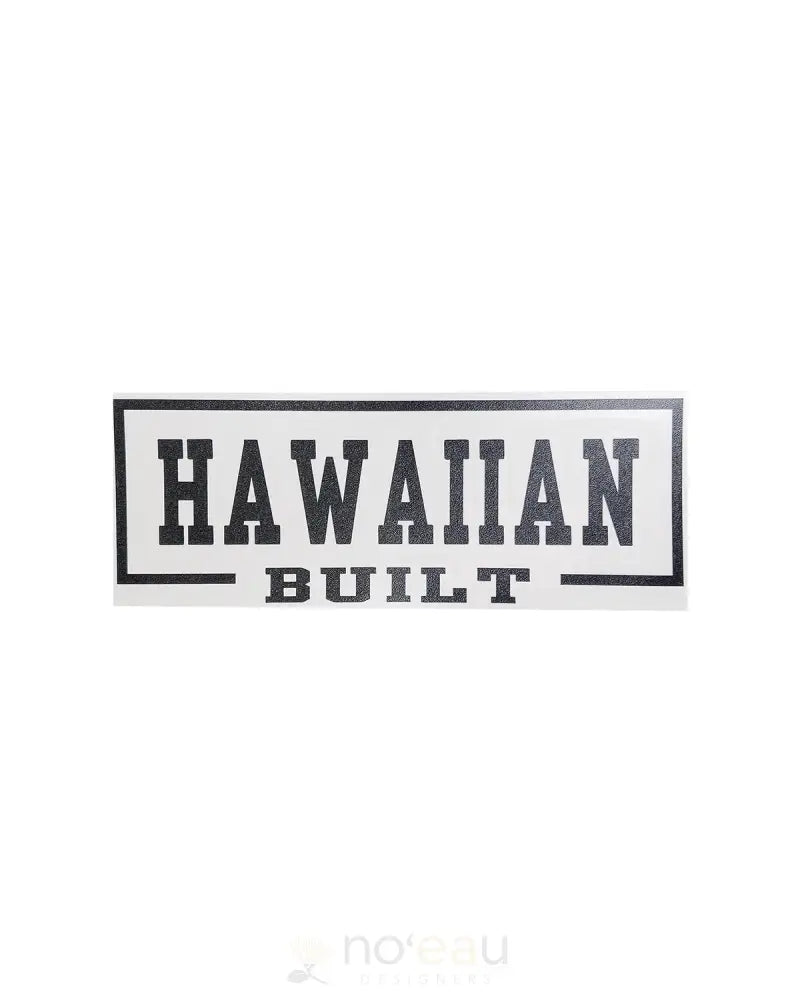 POLY YOUTH - Hawaiian Built Rectangle Decals Assorted - Noʻeau Designers
