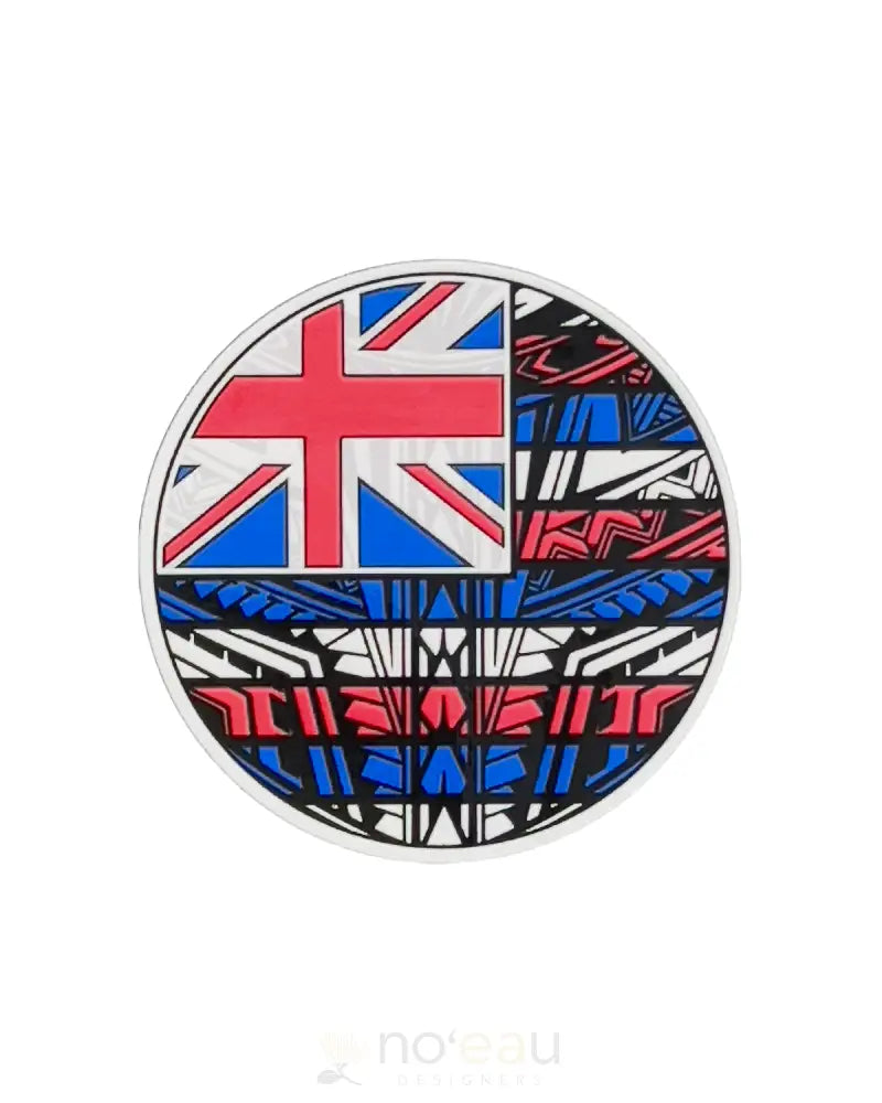 POLY YOUTH - Assorted Hawaiian Flag Stickers - Noʻeau Designers