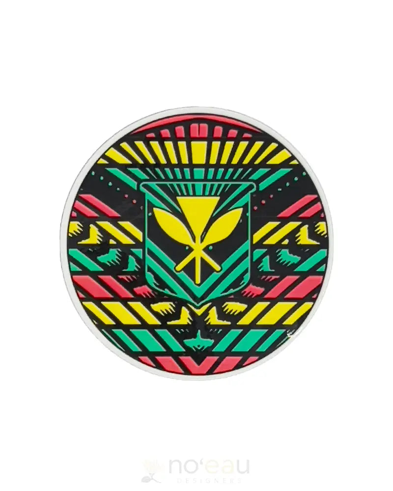POLY YOUTH - Assorted Kanaka Flag Stickers - Noʻeau Designers