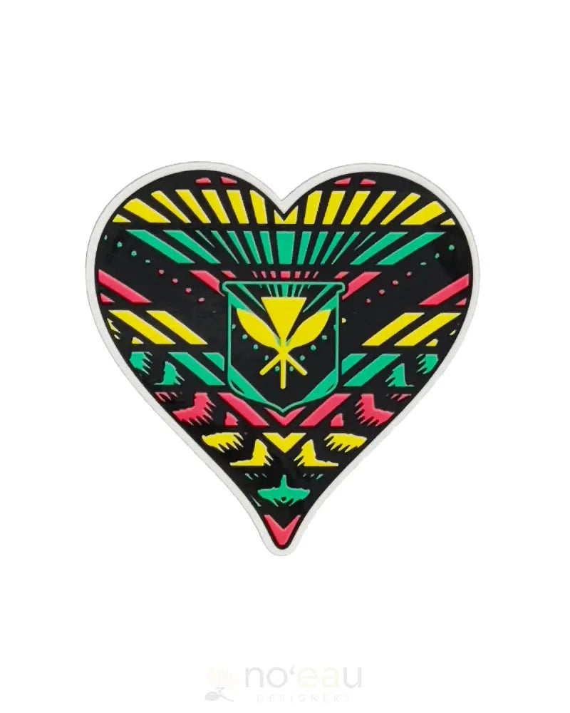 POLY YOUTH - Assorted Kanaka Flag Stickers - Noʻeau Designers