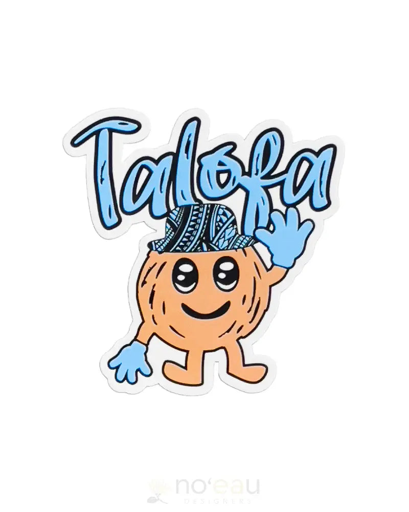 POLY YOUTH - Assorted Talofa Coconut Stickers - Noʻeau Designers