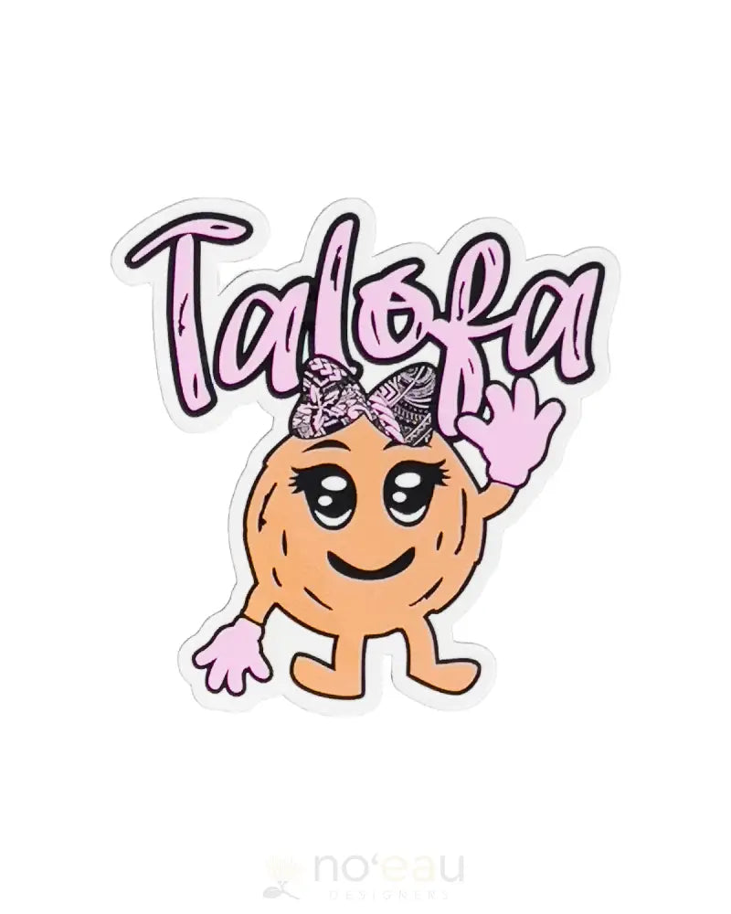 POLY YOUTH - Assorted Talofa Coconut Stickers - Noʻeau Designers