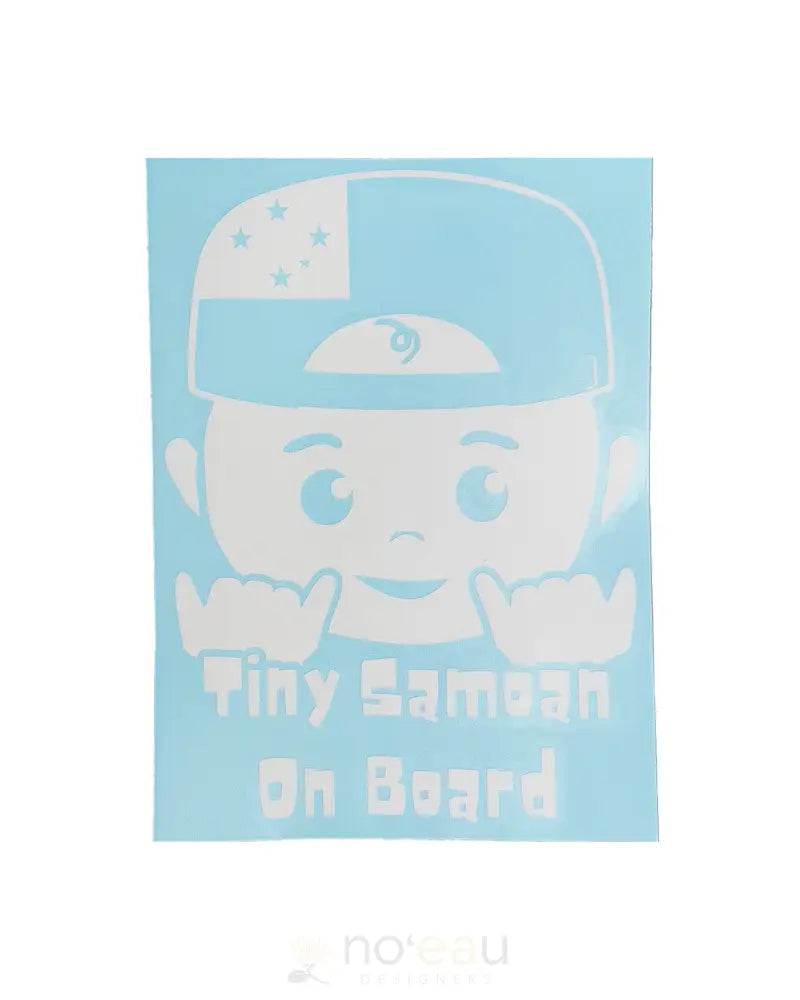 POLY YOUTH - Tiny Samoan On Board Decals Assorted - Noʻeau Designers