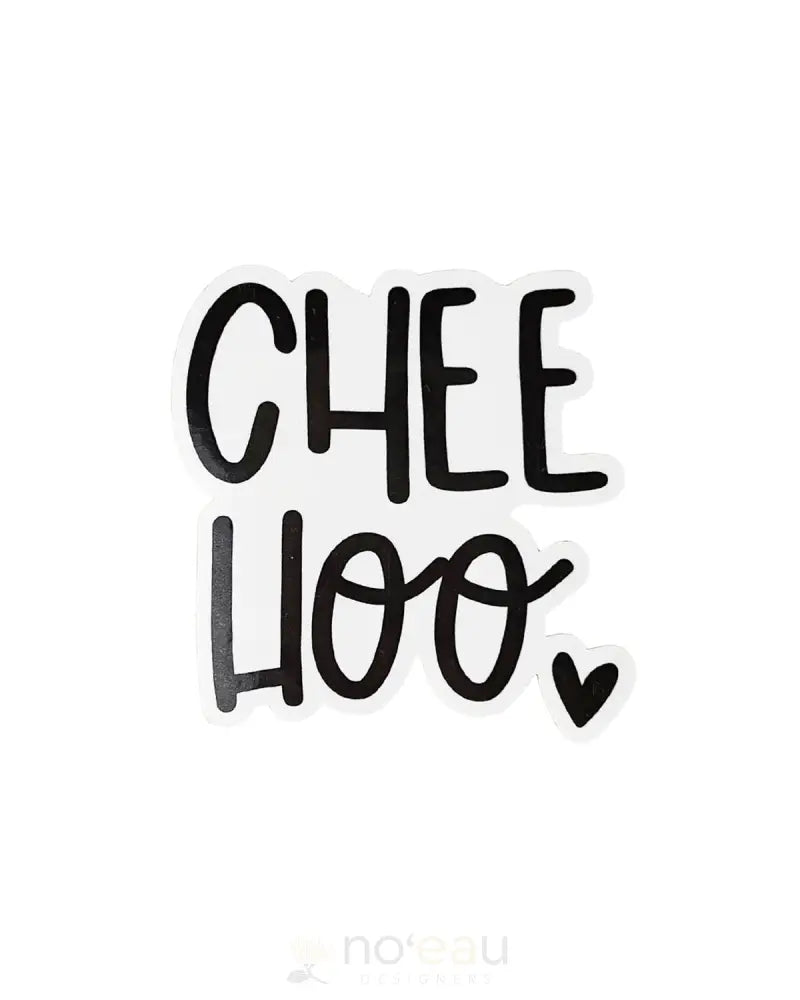 POLY YOUTH - Chee Hoo Heart Stickers - Noʻeau Designers